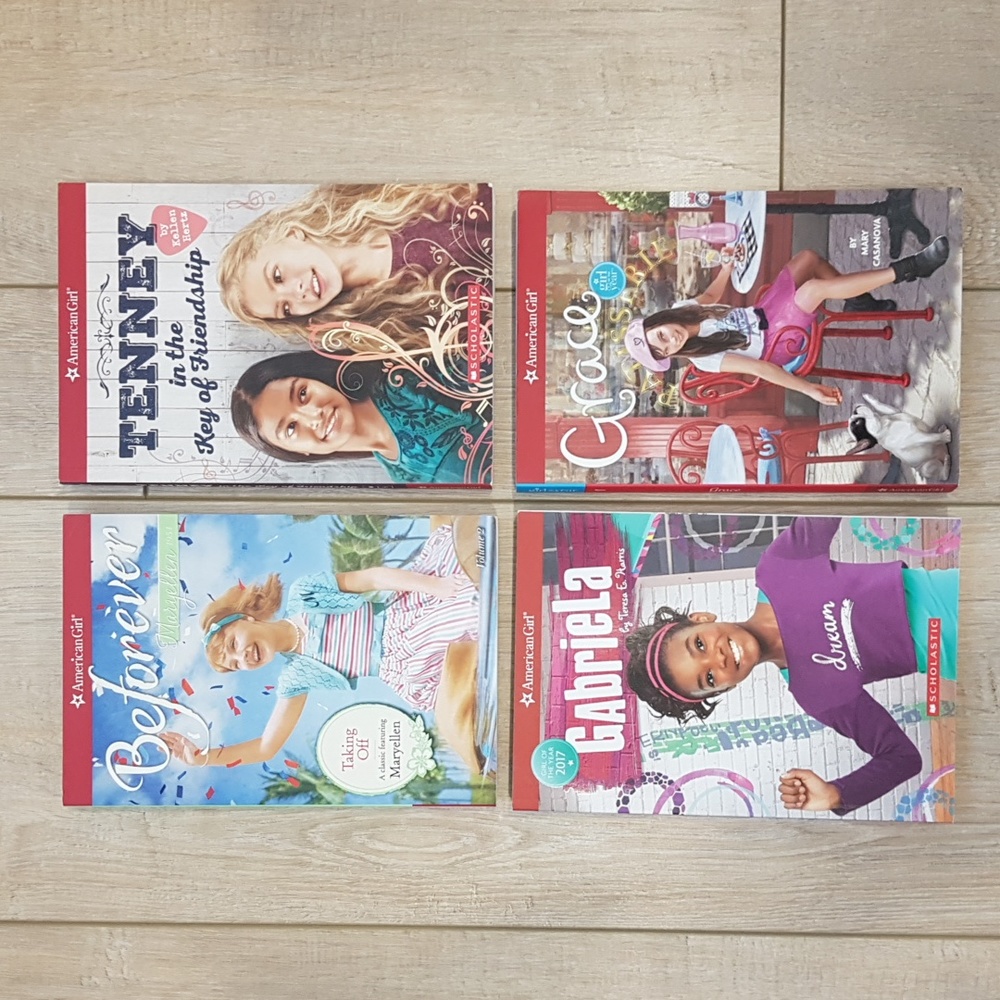Bundle of 4 American Girl Chapter Books